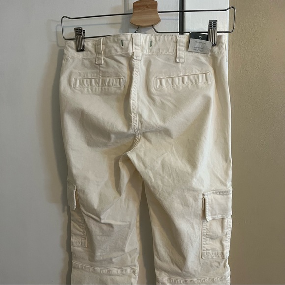 J brand maverick cargo jeans in white utility skinny - Picture 4 of 10